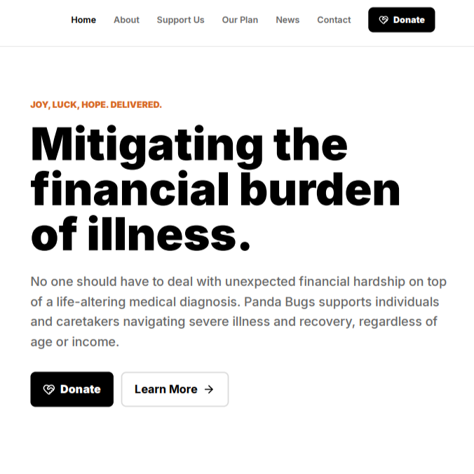 Preview of the Panda Bugs website project